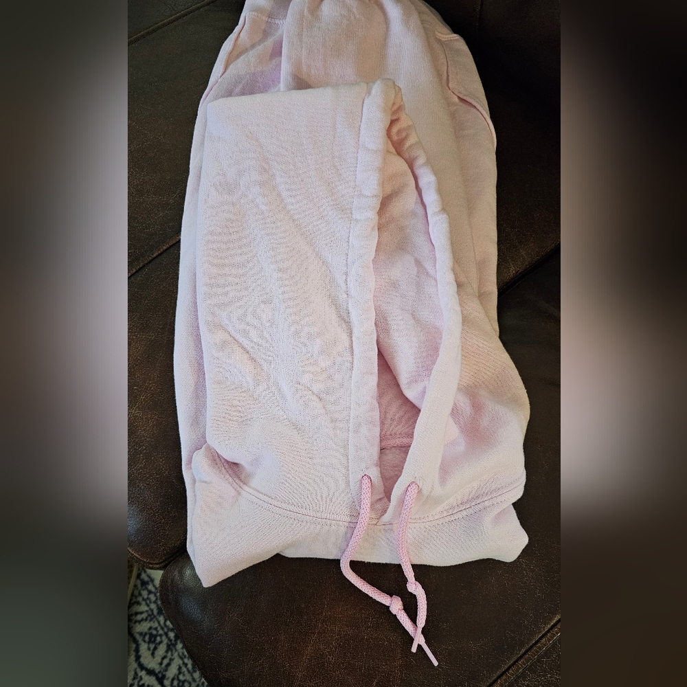 Sanrio Hello Kitty Pink Graphic Hoodie Hotdog Fast Foodie Edition Size Large EUC - Picture 12 of 12